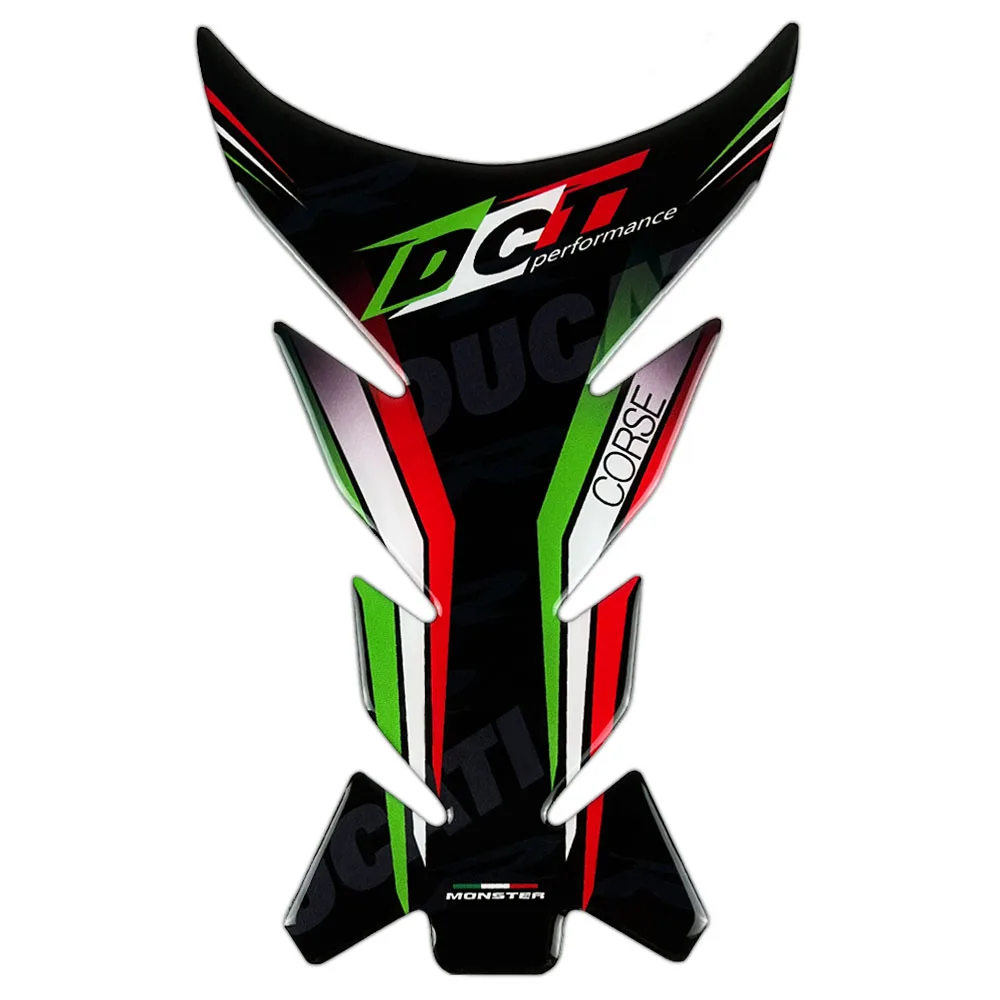 Motorcycle Tank Protector Sticker Italian Decal Accessori For Monster 821 696 797 959 Diavel 1260 Multistrada v4 999