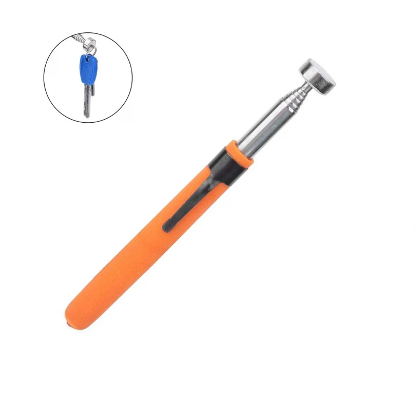 

Telescopic Suction Stick Pickup 8LB with Pen Buckle Pickup Retractable Grabber Telescoping Pick Up Tool for Screws Nuts Pin