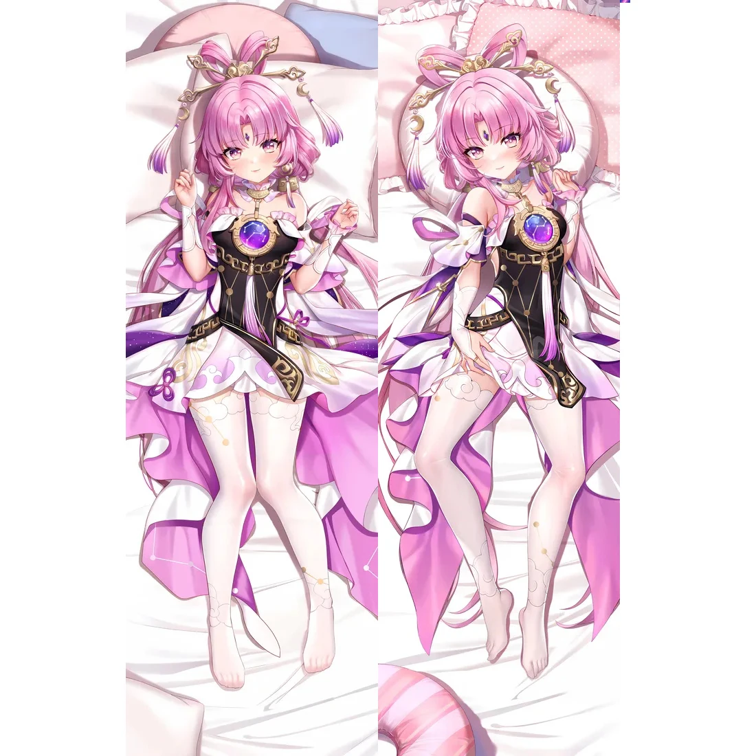 

Sexy Dakimakura Pillowcase Anime Game Honkai: Star Rail Fu Xuan Otaku Waifu 180cm Life Size Hugging Body Pillow Cover