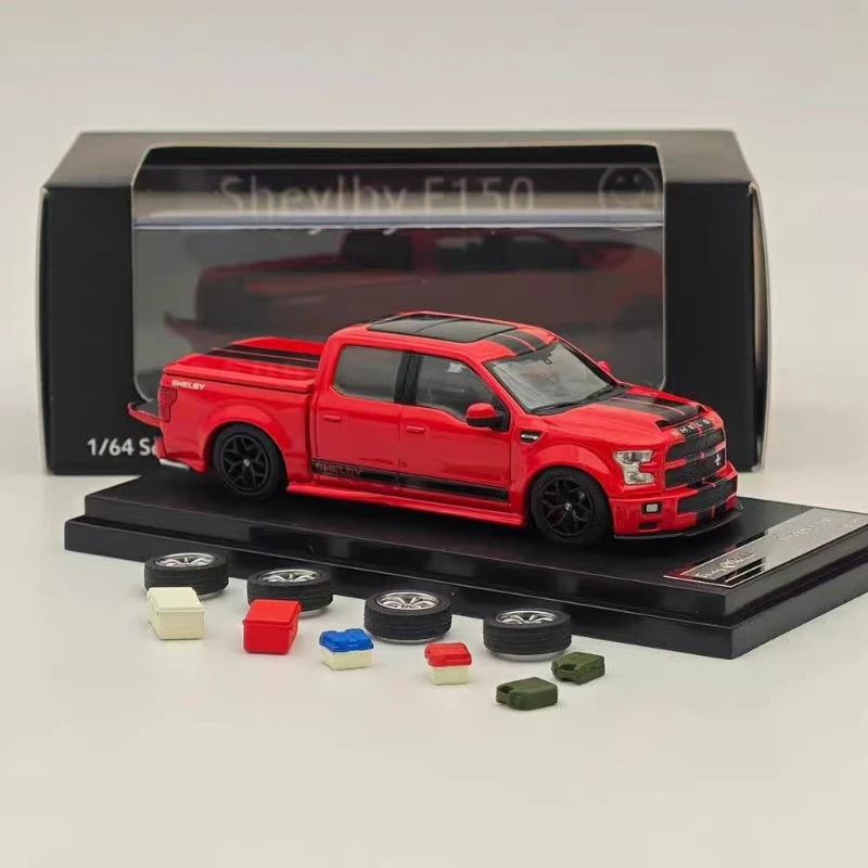 Funny Model 1/64 Ford SHELBY F-150 Shelby Simulation Alloy car model