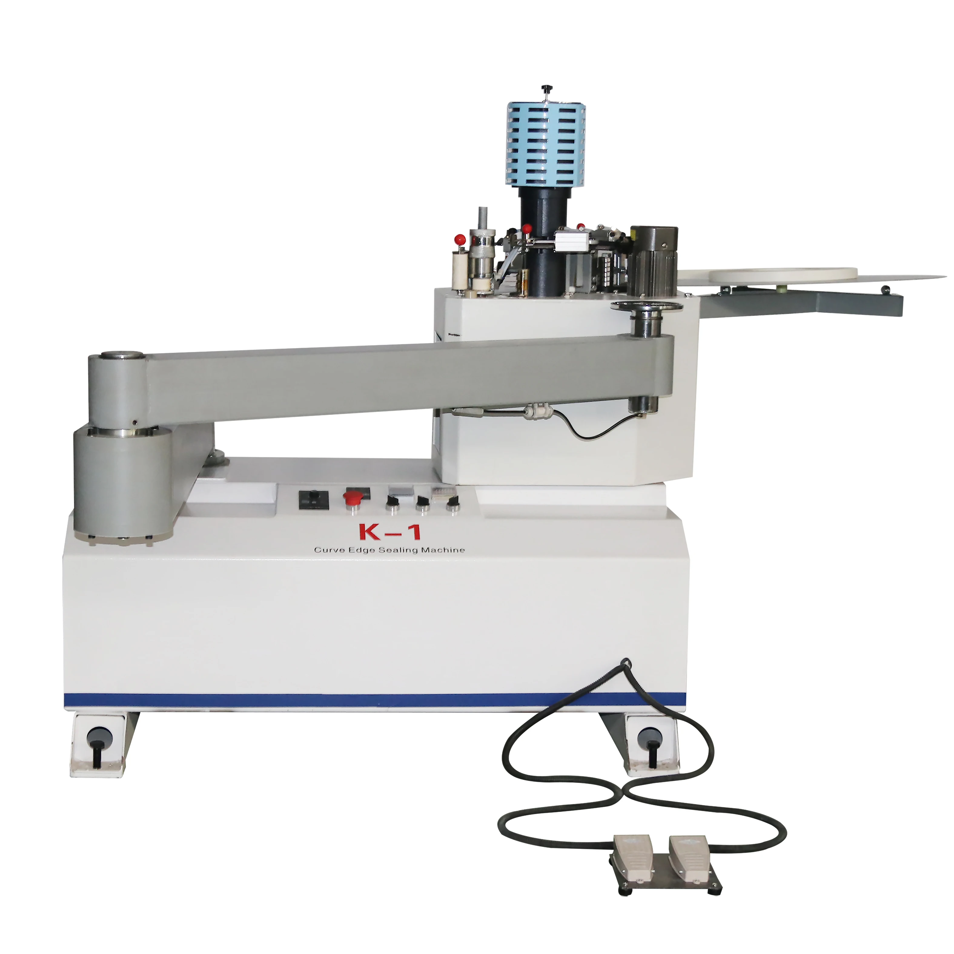 

Furniture panel woodworking machinery automatic semi-edge banding machine