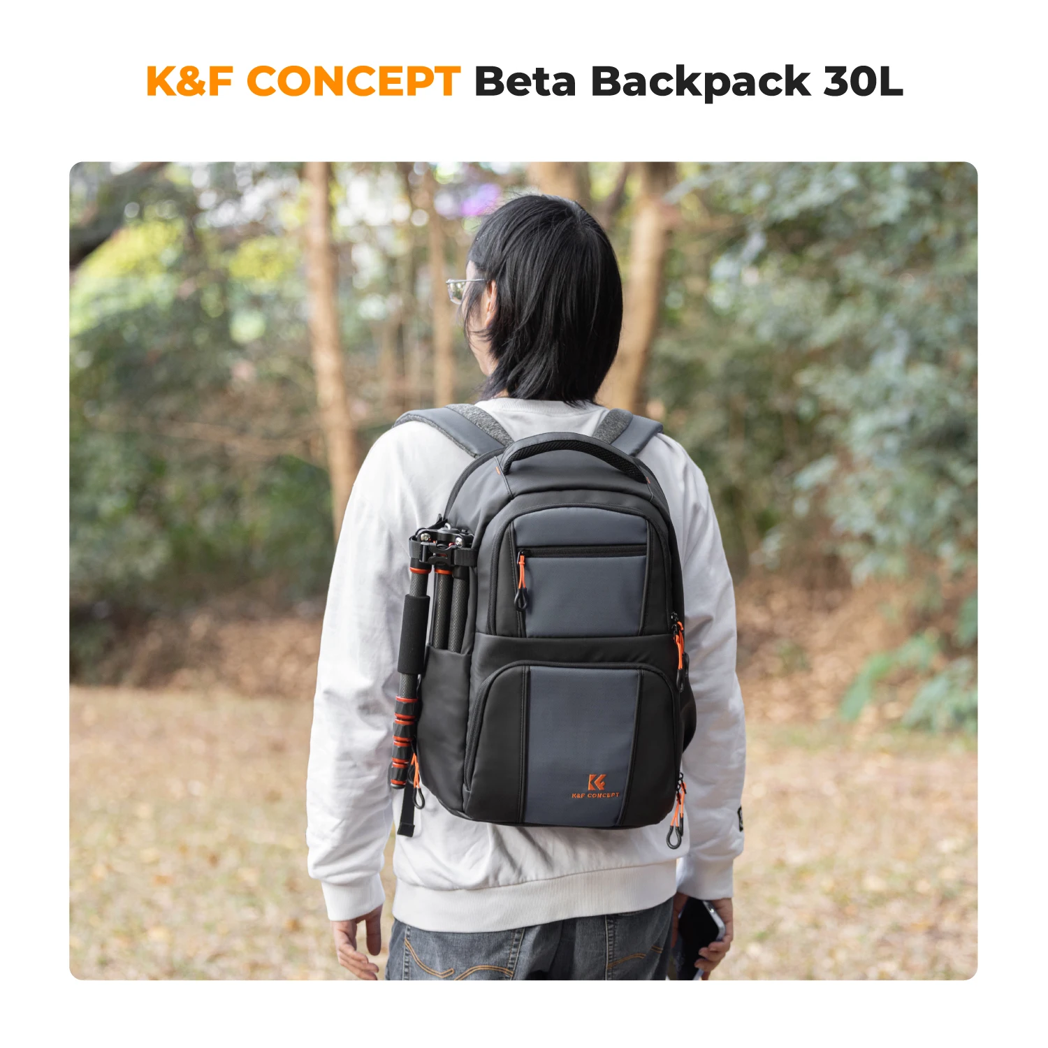 Imagem -06 - Concept-mochila para Câmera de Alta Capacidade Bolsa Multifuncional Impermeável ao ar Livre Bolsa Dslr com Capa de Chuva 30l k & f