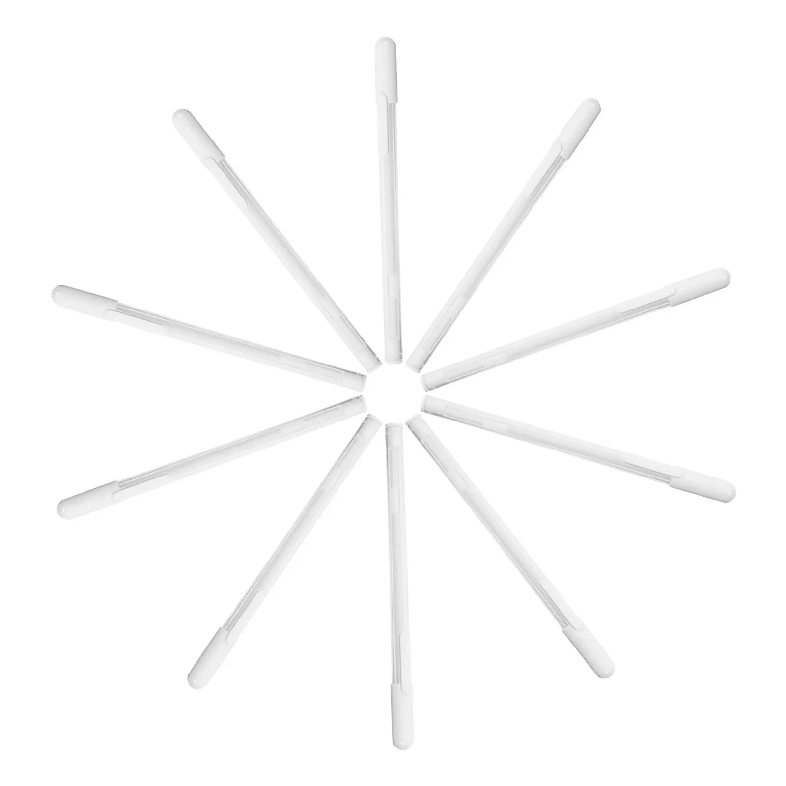 

10Pcs White Marker Pen Extra Fine Tip for Graphic Designers Smudge Proof Ink for Illustration and Tracing Highlighter Marker