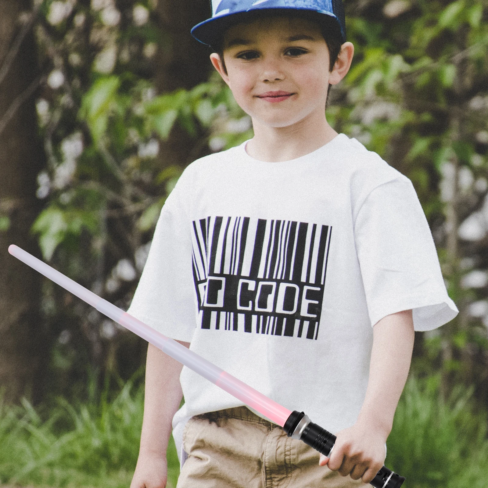 السيوف المتوهجة اللعب مضحك تأثيري الدعائم السيوف المضيئة الاطفال اللعب صنعة ممتازة سهلة فهم حمل