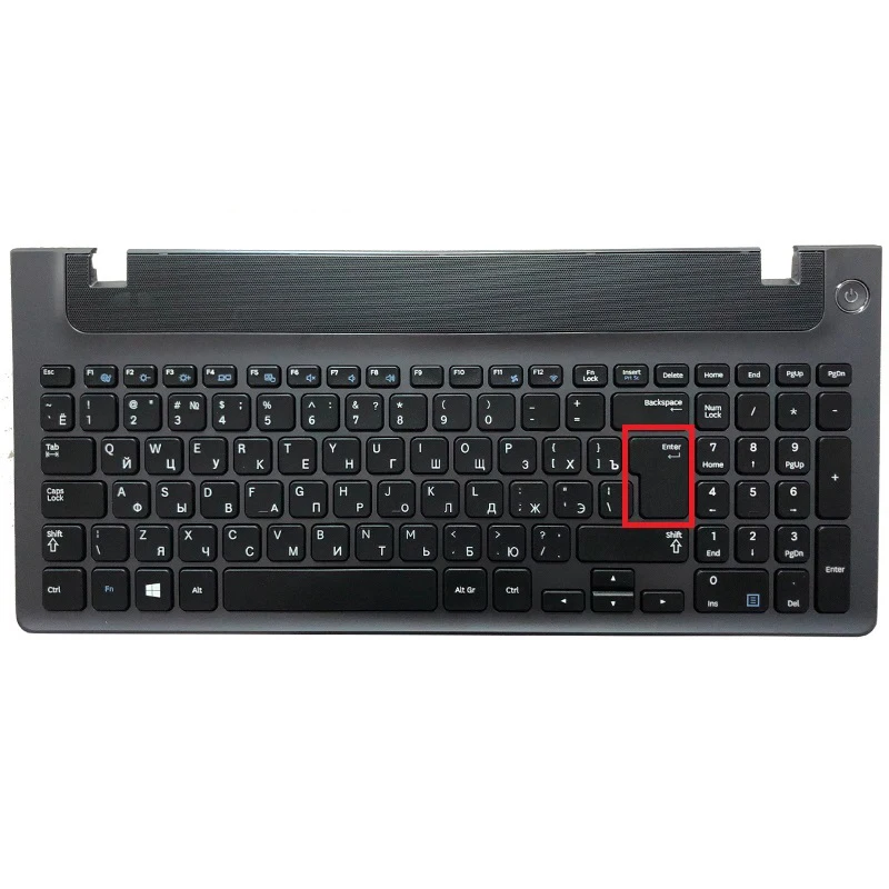 

98% NEW Russian laptop keyboard with frame for samsung NP355V5C 355V5C NP350V5C 350V5C BA59-03270C RU layout