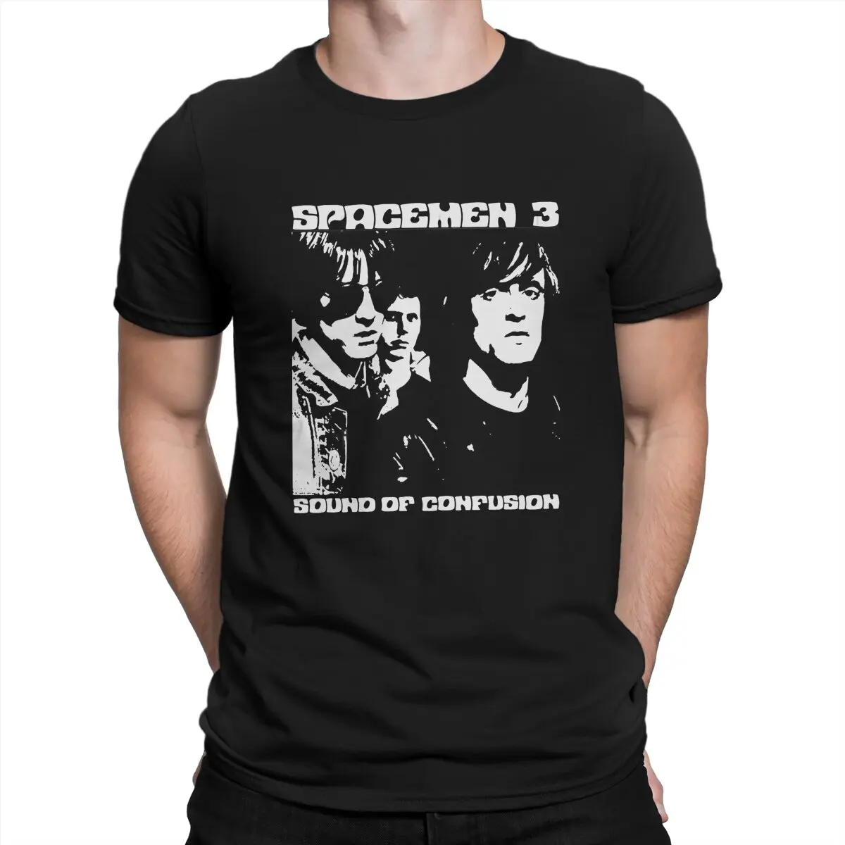 Spacemen 3 Men's TShirt The Sound Of Confusion Fashion T Shirt Graphic Streetwear Hipster