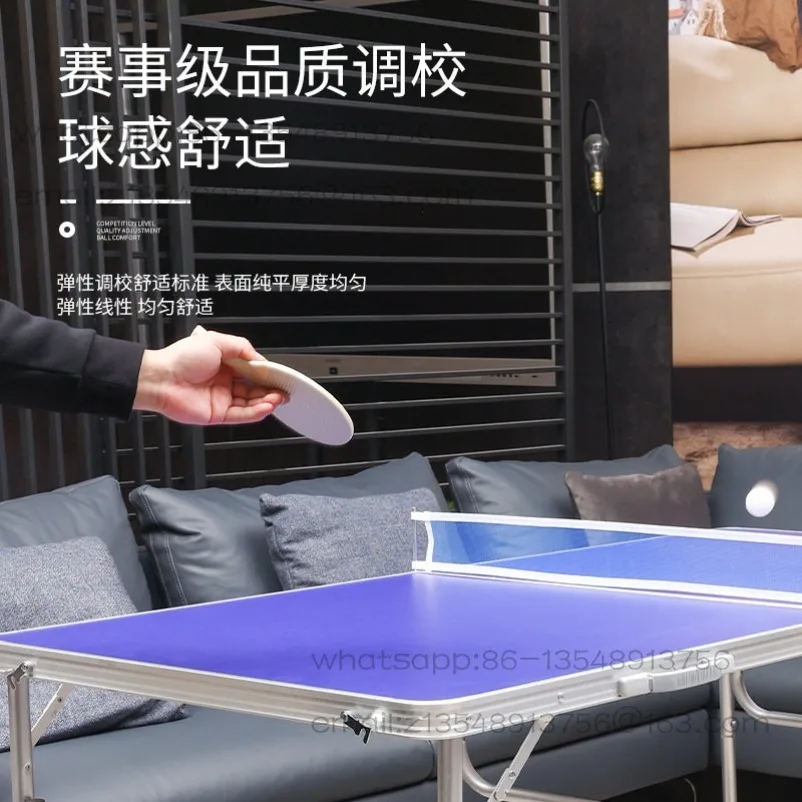 Children's foldable table tennis table, home training table, indoor family version table tennis table case