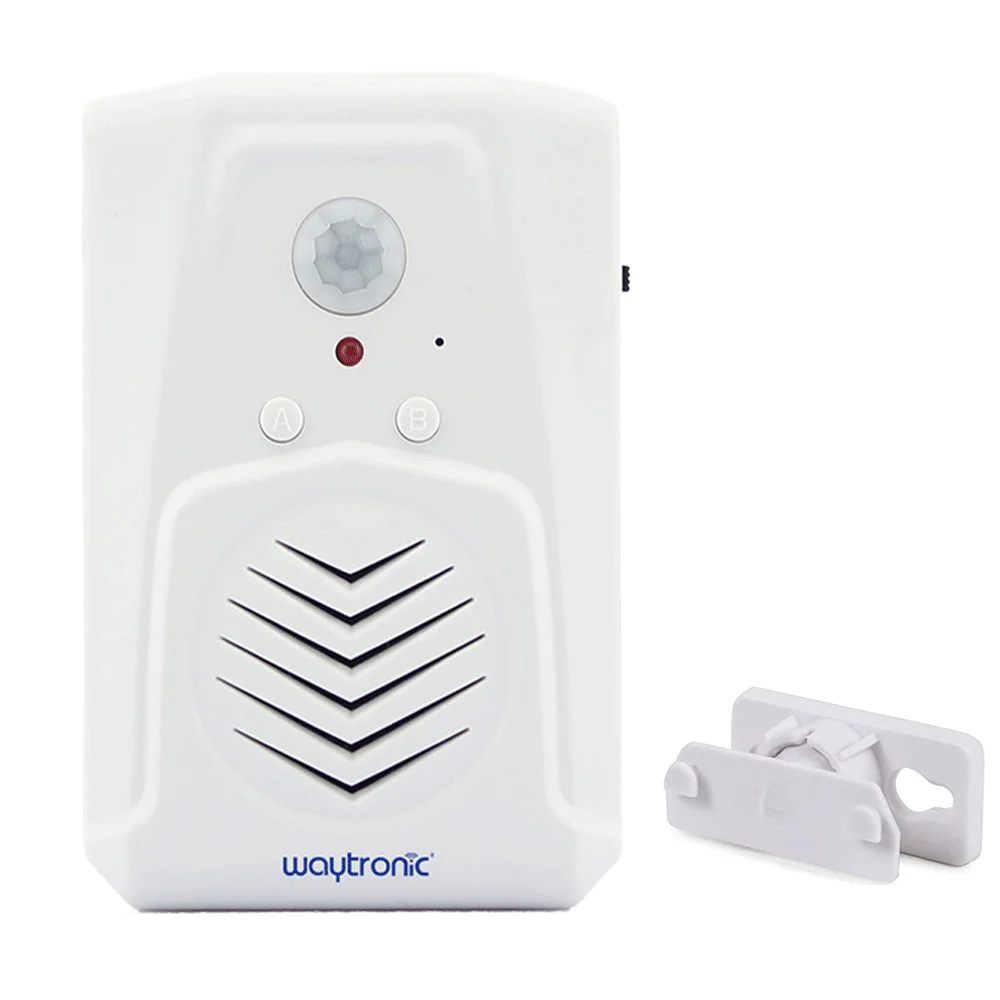 Waytronic Motion Activated Voice Player - Recordable, Built-in Microphone – Independent Living, Point of Sale Advertising