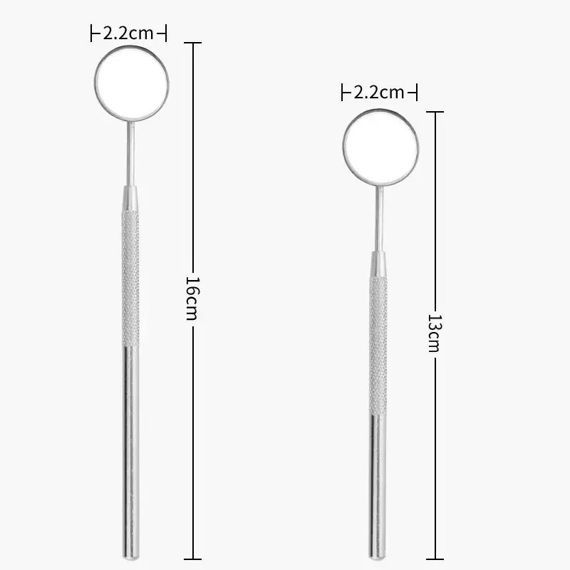 ステンレス製の取り外し可能な鏡,口腔ケアツール,歯科治療,ホワイトニング,歯科医,検査