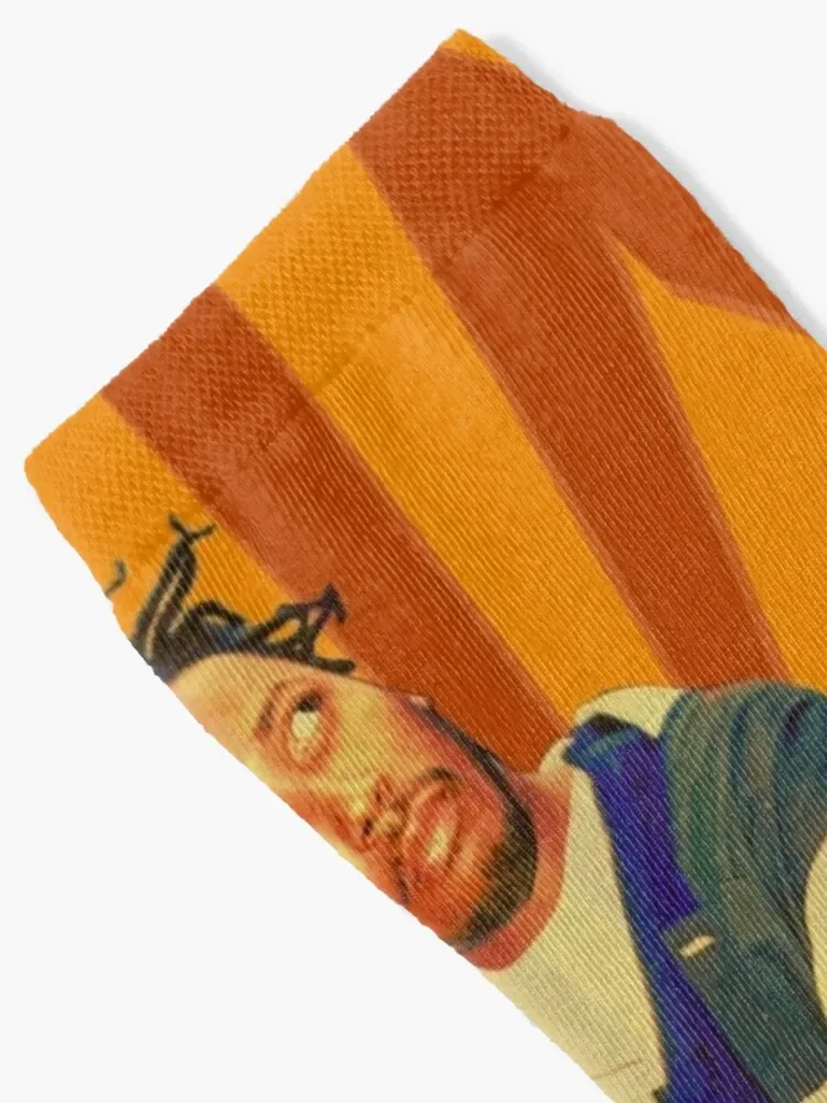 Old Dirty Bastard Brooklyn Sunrise Socks kawaii hiking anti-slip Christmas Socks Men Women's