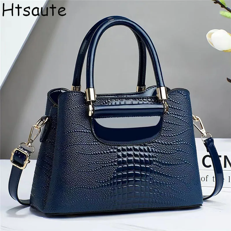 

Woman Shoulder Bag Luxury Mommy Handbag Ladies Vintage Crossbody Bags PU Portable Bucket Bag Ladies Messenger Bags Tote Bags