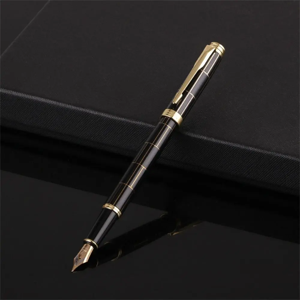 Calligraphy Pen Fountain Pen Drawing Journal Convertible Writing Ink Pen Signature 0.5mm Metal Fountain Pen Stationery