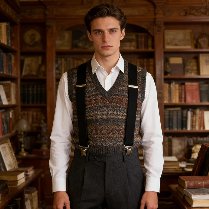 Bretelle da uomo retrò a Y, la - Suspender Clip Formal recensione e prezzo