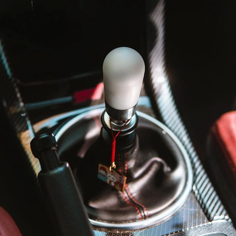 Extended gear shift knob Acrylic Manual gear universal personality cool beautiful gear lever car modification accessories