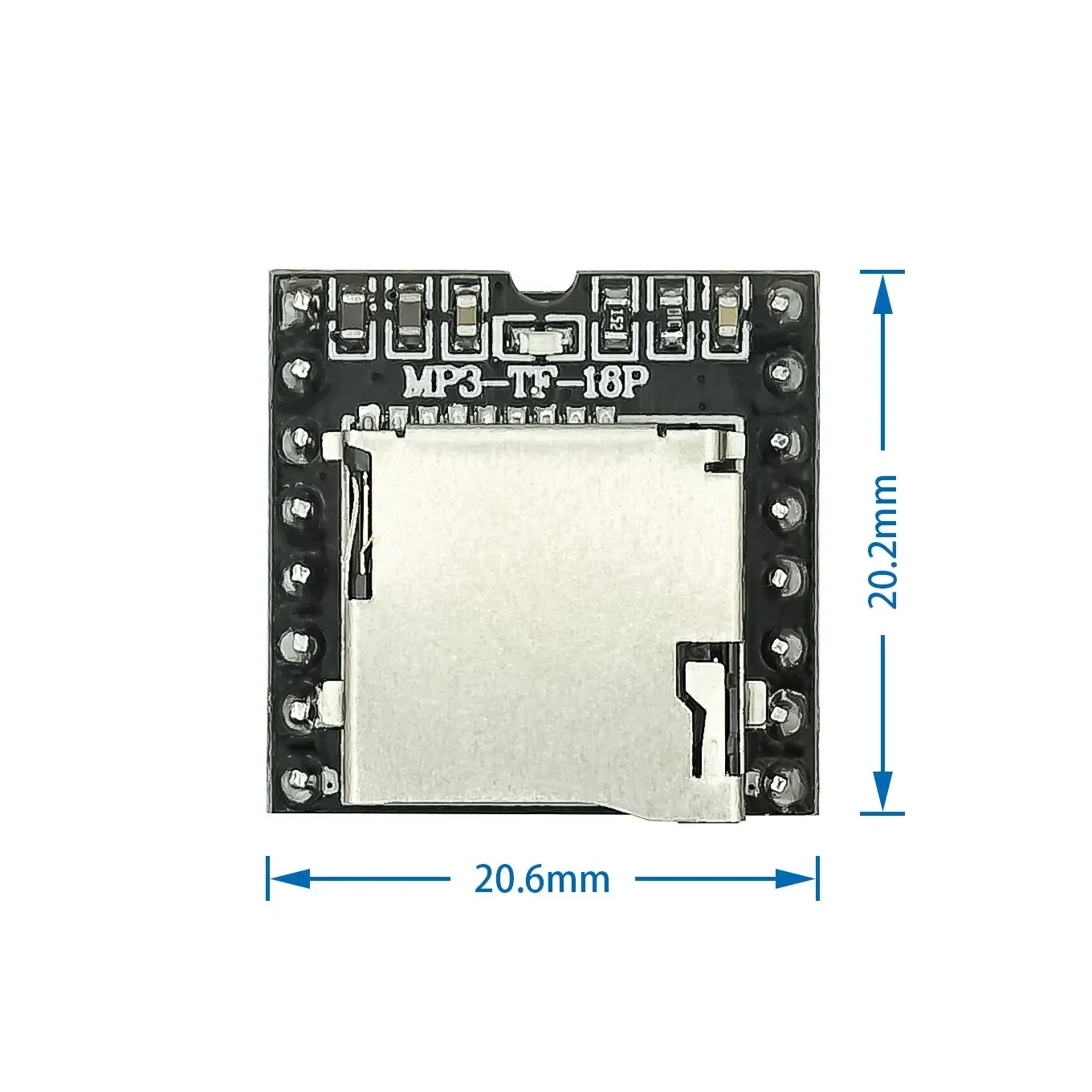 DFPlayer Mini MP3 Player Module V3.0 16P TF Card U Disk Mini MP3 DF Player Audio Voice Module Board For Arduino