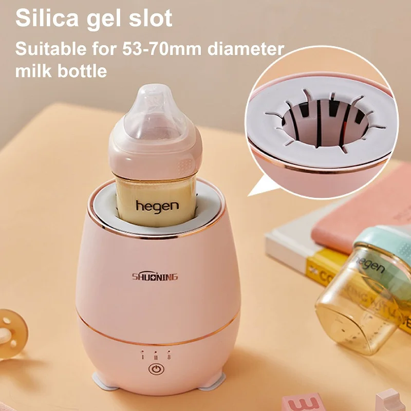 Baby Bottle Shaker 3 Gear USB Charging Milk Blender Feeding Portable Shaking Machine Household Babycare Wide Application