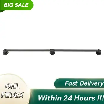 ราวบันไดโลหะ - เหล็กชุบสังกะสี ทนสนิมและทนความร้อน ติดตั้งง่...