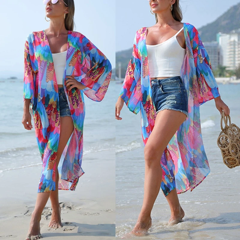 Losse dames cover-ups badmode strandjurk strandkleding cover-ups voor dames badpak cover-up strandkleding voor dames tieners