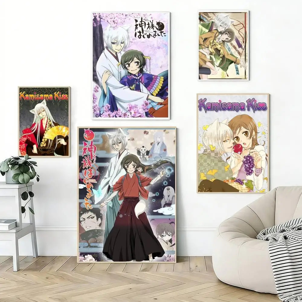 Anime K-Kamisama K-Kiss Nanami Poster, selbstklebende Dekoration, Schlafzimmer, Zuhause, Wandaufkleber, Drucke, Gemälde, Wohnzimmer, Büro