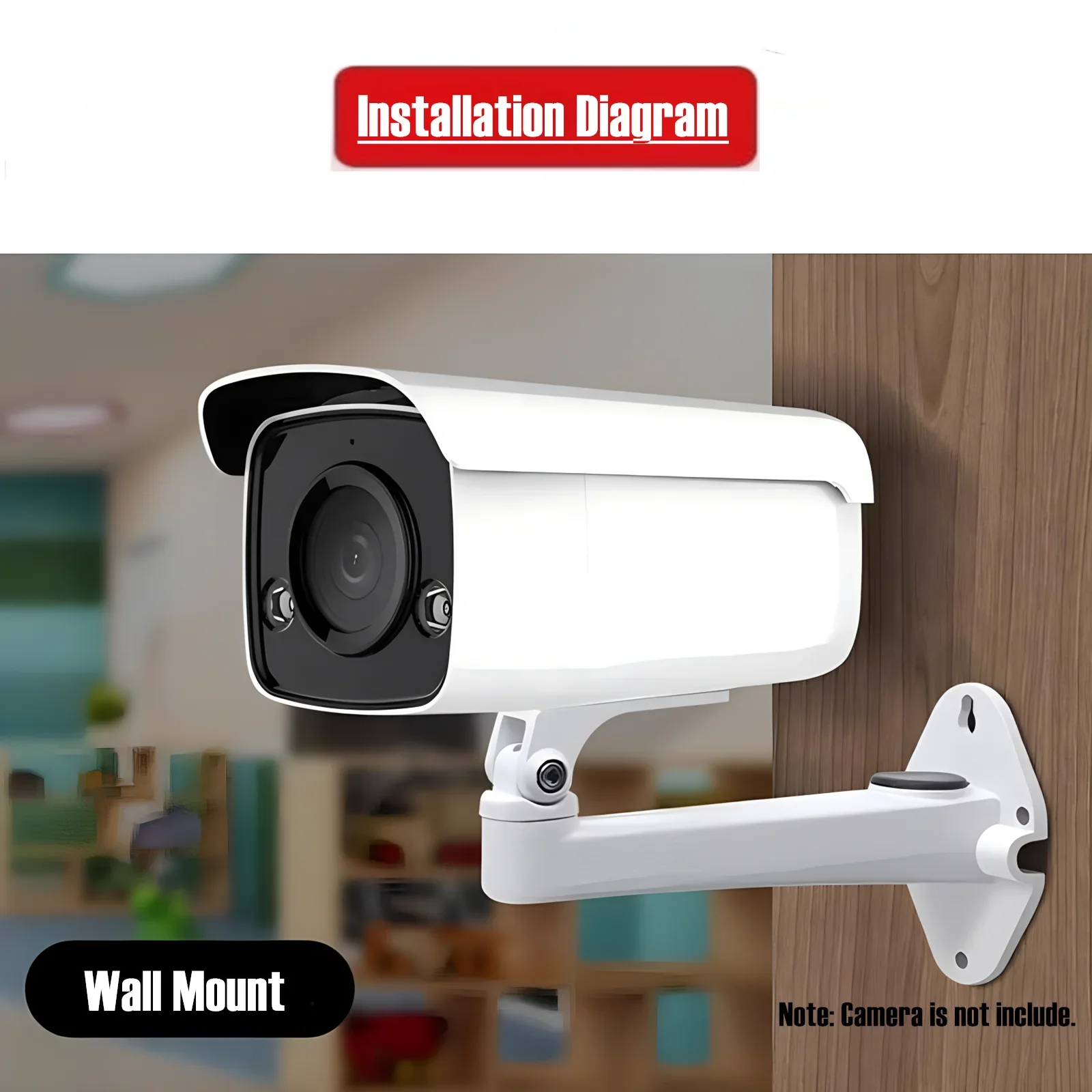 Security Bullet Camera Wall Mounting Bracket Aluminum Alloy Universal Duckbill Bracket DS-1292ZJ for Surveillance Camera System