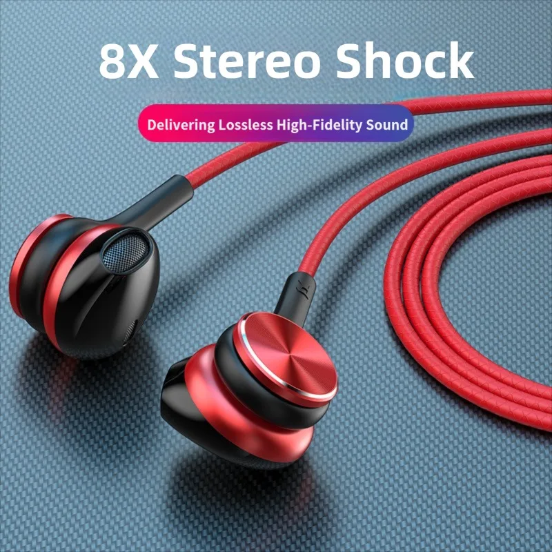 In-Ear Bedrade Gaming Koptelefoon Type C 3.5MM Voor Samsung Galaxy iPhone Xiaomi Huawei Met Microfoon Hoofdtelefoon Stereo oordopjes