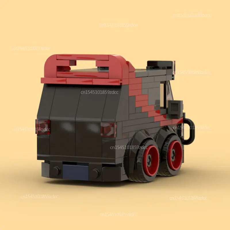 NUOVO MOC Classic Movie A-Teamed Van Car Building Blocks Modello di veicolo speciale Idee Set Camion Mattoni assemblaggio Giocattoli Regalo di Natale