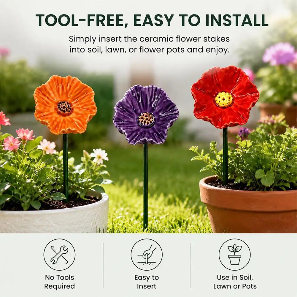 Creative Portable Bee Water Feeder Resin Flower Drinking Fountain Holder Bee Watering Station Bird Bath Stand Household