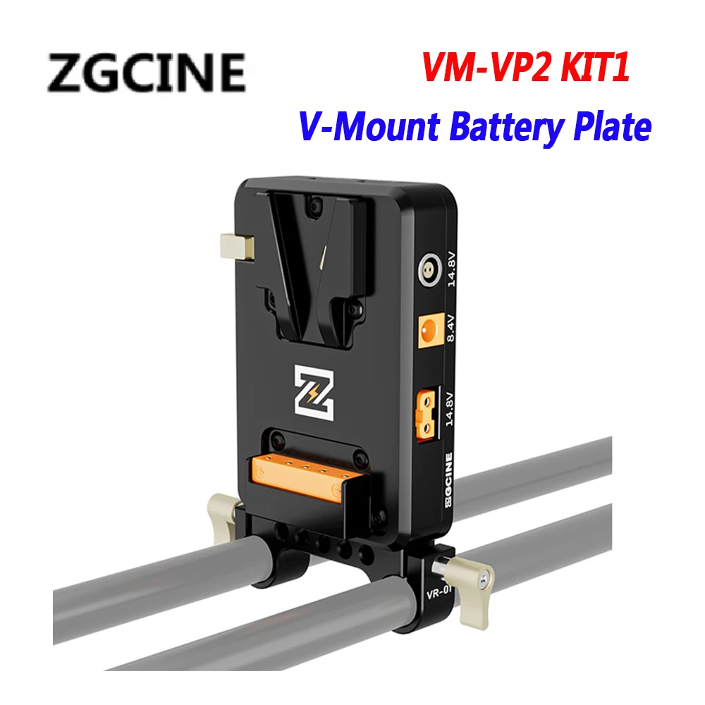 ZGCINE VM-VP1 Kit1/VP1 Kit3/VP2 Kit1/VP2 KIT3 V-Mount Battery Plate Kit