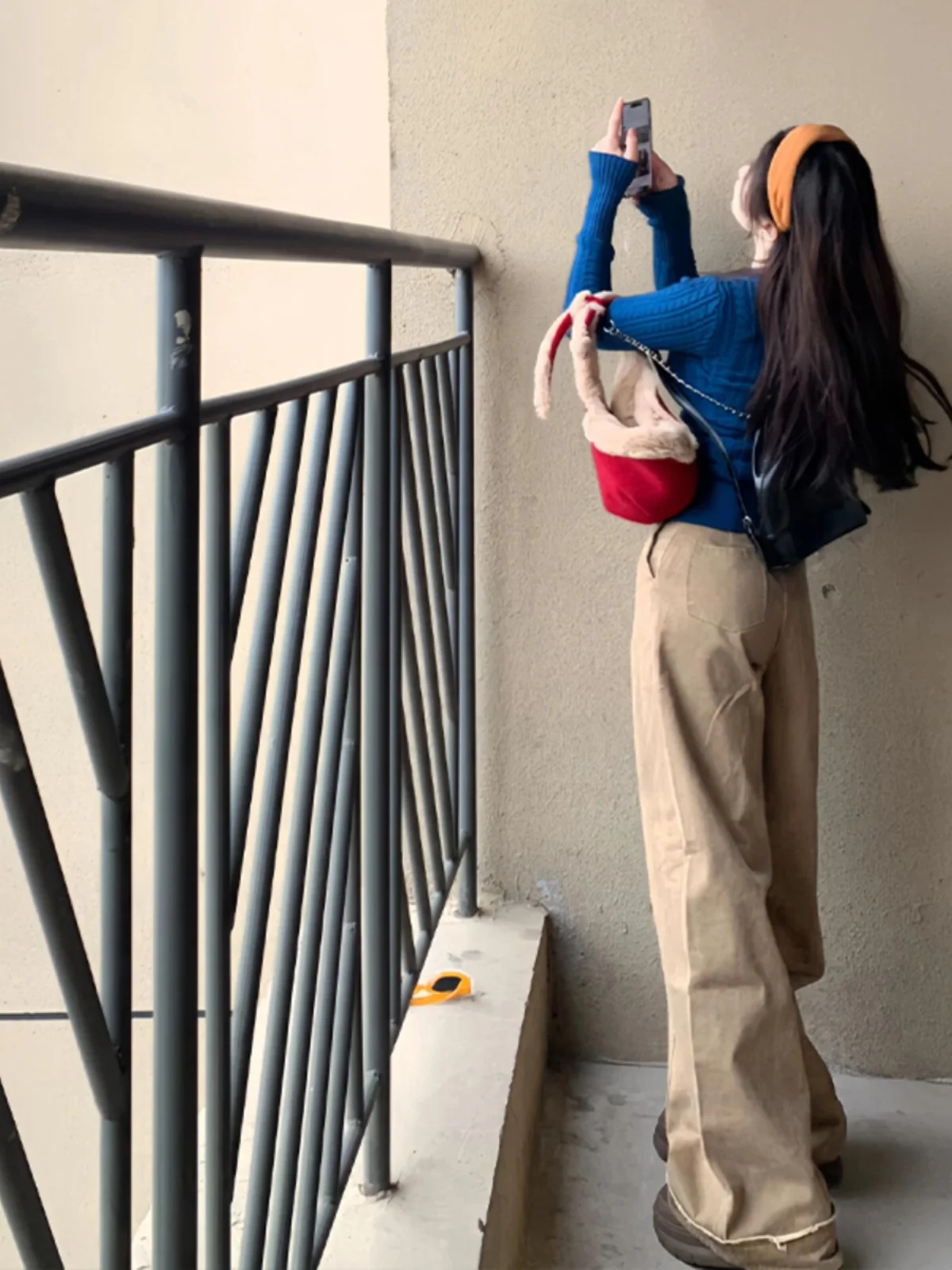 High Waist Wide Leg Jeans Women's Loose Fit Casual Straight Loose Slimming Autumn Winter New Sle Draped Floor-Length Pants