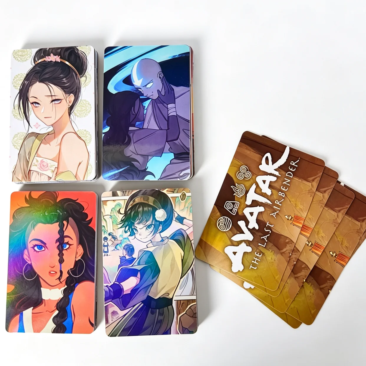100 Pc/set Avatar The Last Airbender Holographic Lomo Card Album Comic Characters Photocard Fans Collection Cards