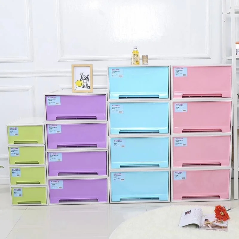 thickened-drawer-style-plastic-storage-box-clothes-organizer-transparent-large-size-storage-box-for-closet-vertical-storage
