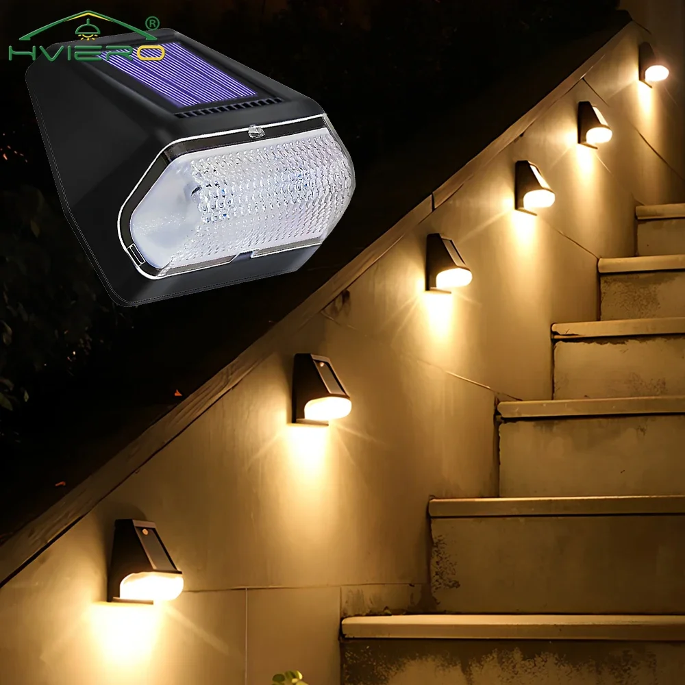 

Outdoor Solar Wall Light LED Hedge Rainproof Garden Decoration Swimming Pool Park Stair Step Fence Waterproof IPX3 Lawn Lighting