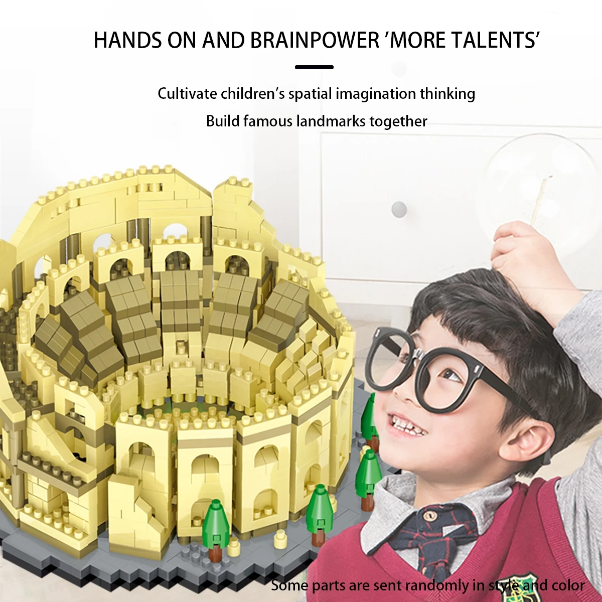 

Assembling building block series ornaments, home decoration ornaments toys