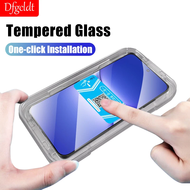 

One-click Installation Tempered Glass For Huawei Nova 12 Lite 12s 12i 11i 11 10 9 SE Y90 Y72 Y71 Y70 Y61 Y60 Screen Protectors