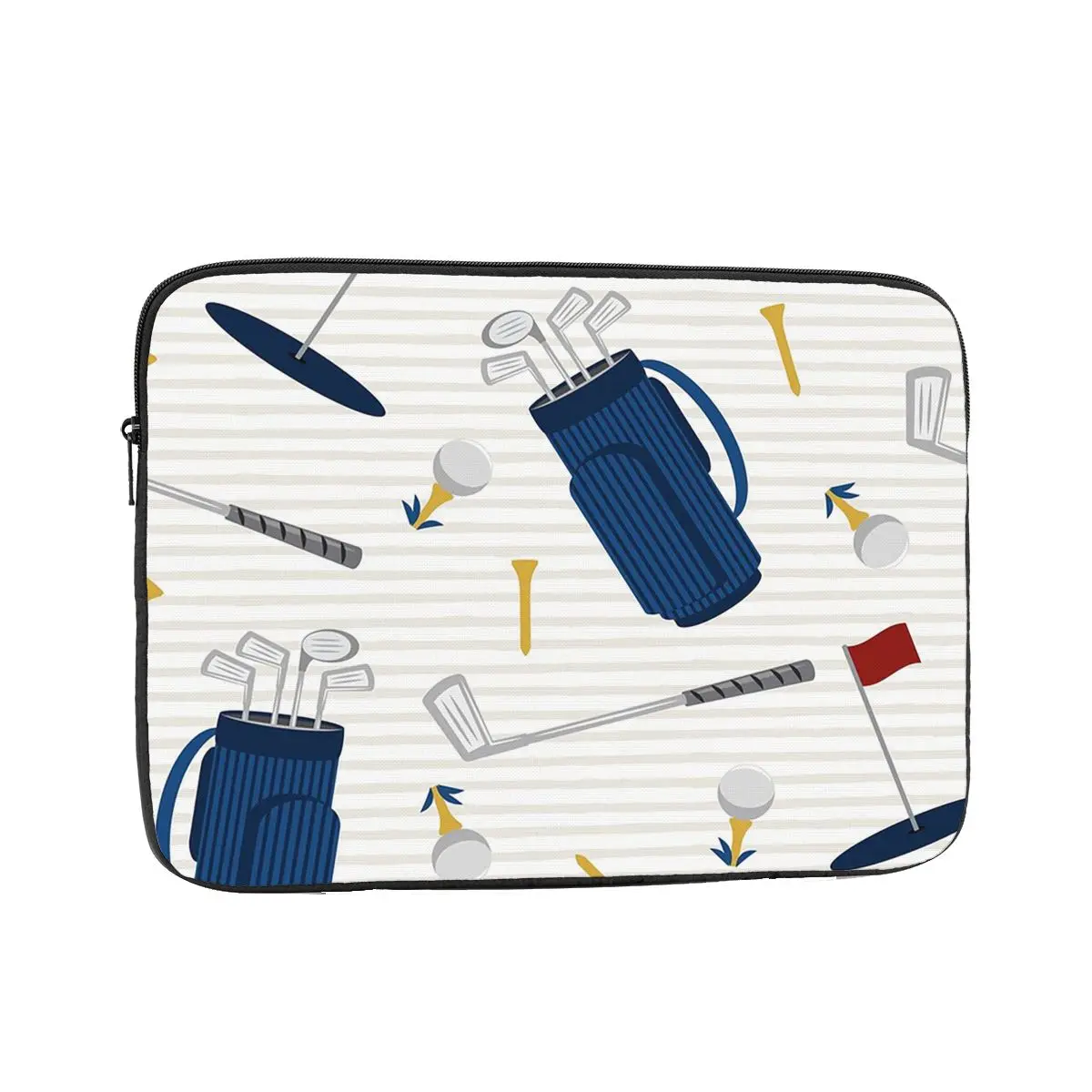 

Tee Time Golfing Golf Clubs And Tees Laptop Sleeve Cover Bag 10 12 13 15 17 Inch Notebook Bag Sleeve Tablet Shockproof Case Bag