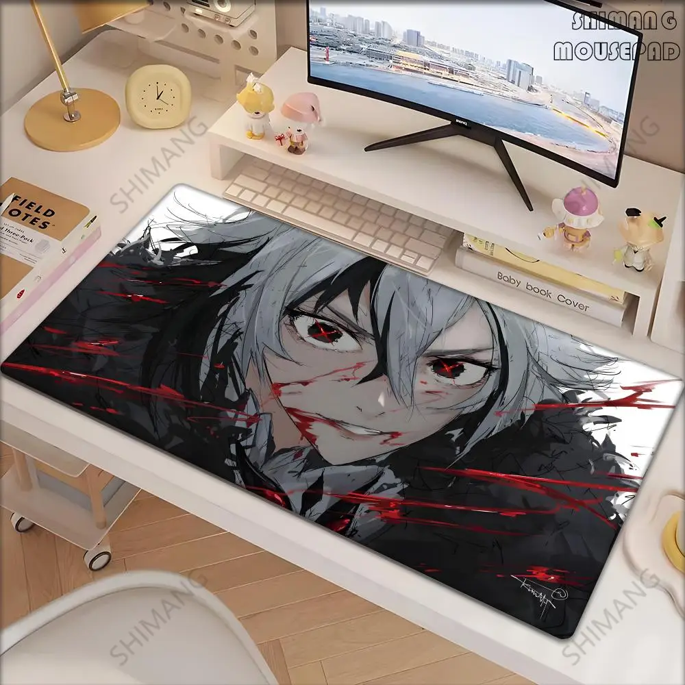 

Genshin Impact Arlecchino Mousepad Mouse Pad Laptop Gaming Accessories Mousepad Large Desk Mat Computer Gamer Keyboard Rug