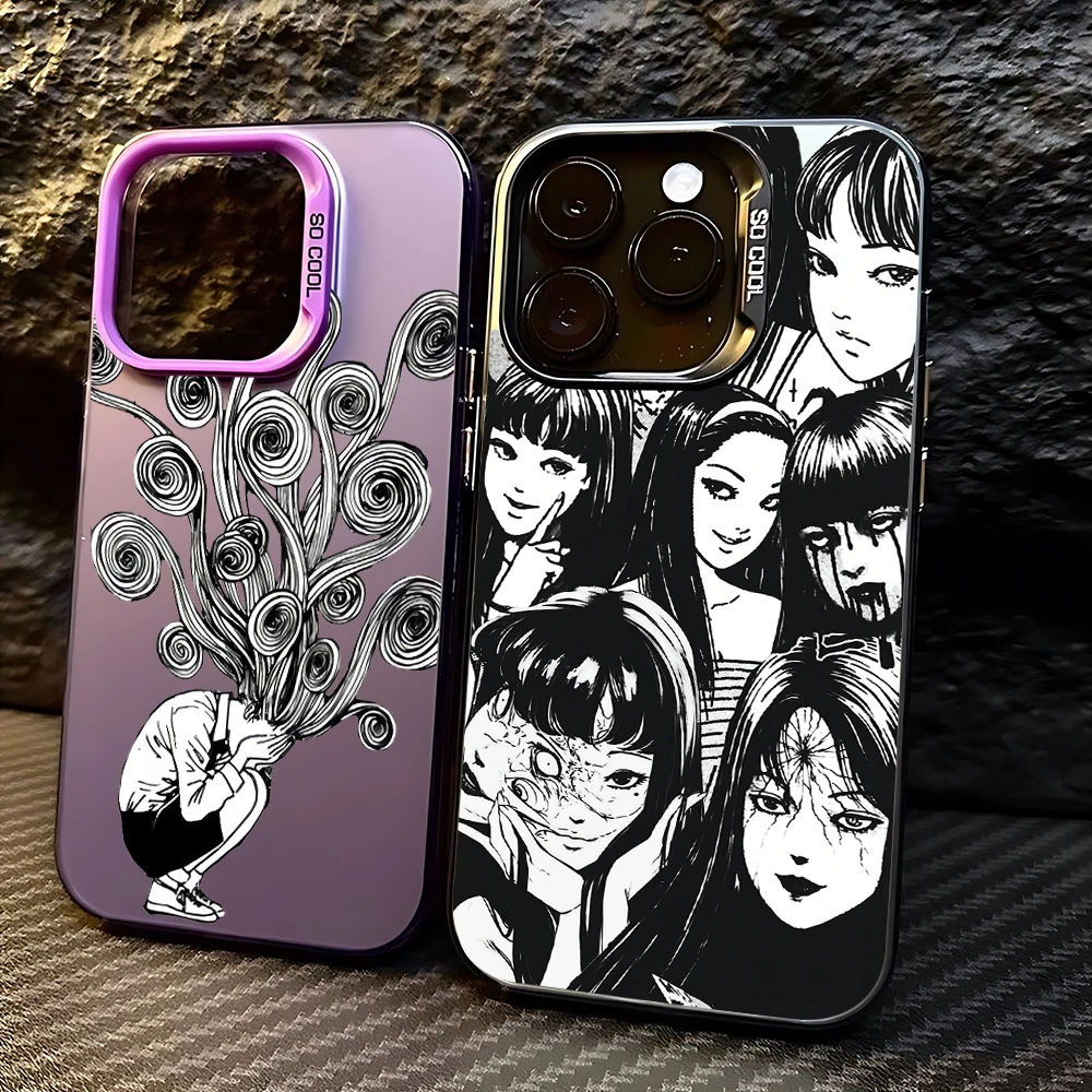 Japan Junji Ito Terror Case per Xiaomi Redmi A1 13C 9C 9T Note 7 8 9 9S 10 11 12 13 Pro K60 Ultra 5G Cover posteriore antiurto opaca