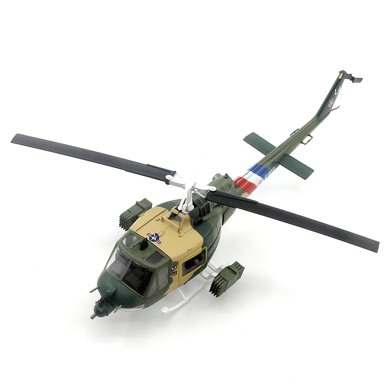 1/72 Scale 36916 United States UH-1F Huey Upright Flying Aircraft Luke Air Force Base Finished Model Helicopter Gift