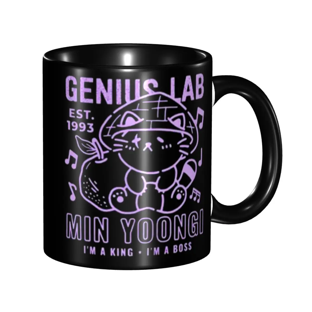

Music Singer Yoongi Coffee Mugs DIY Custom Ceramic Mug Cup Creative Present