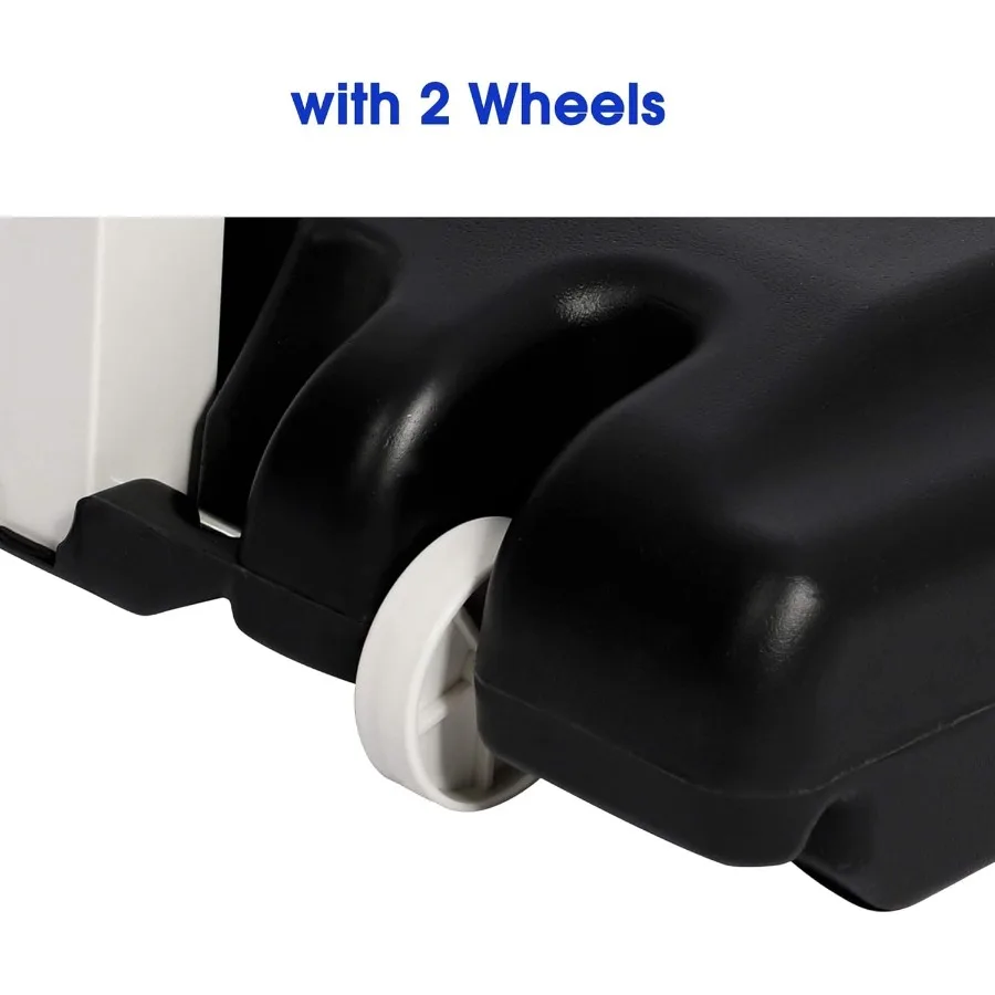 طوق كرة سلة محمول للعائلة - نظام أهداف كرة السلة الداخلي والخارجي ارتفاع قابل للتعديل من 5 أقدام إلى 6.8 قدم/6.8 قدم إلى 8. #6