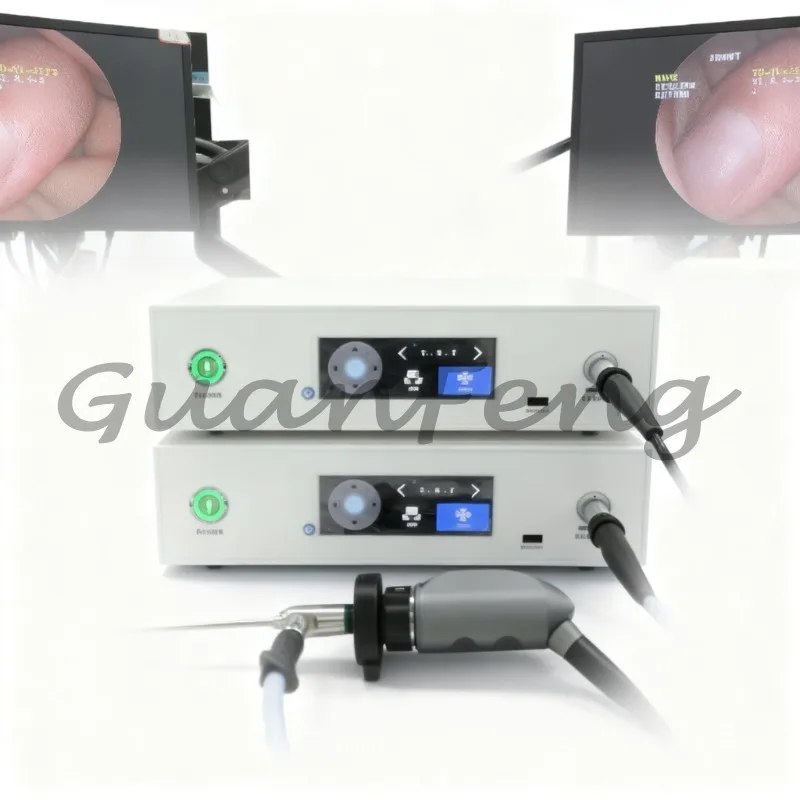 Portable High Definition Veterinary Otolaryngoscopy Laparoscopic Endoscope, Otolaryngoscopy Instrument