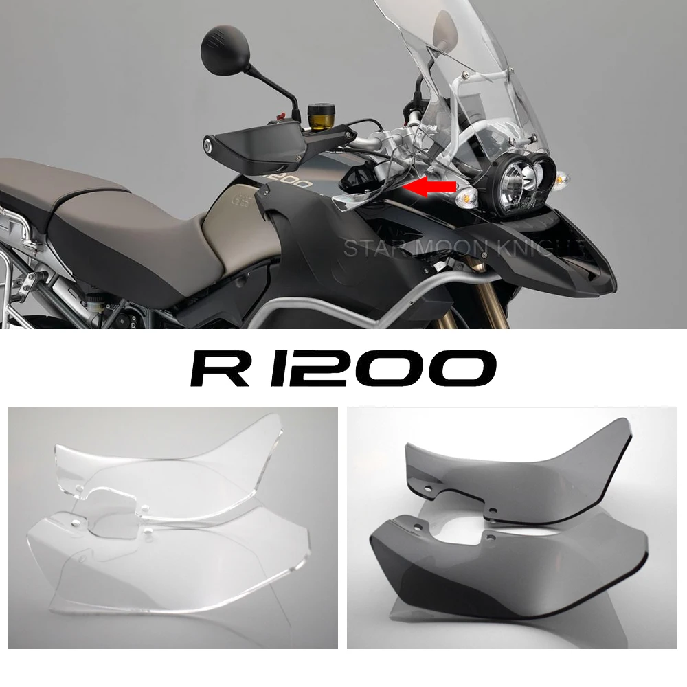 

Side Windshield For BMW R1200GS Adventure R 1200 GS 1200 ADV 2004 - 2012 Accessories Windscreen Fairing Wind Shield Deflector