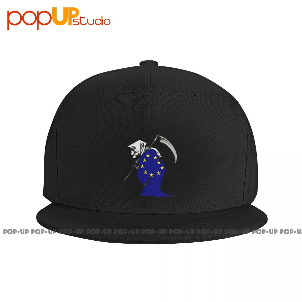 

New No Eu Bretix Brexit Anti European Union Death Stop Snapback Cap Harajuku Adjustable Baseball Caps