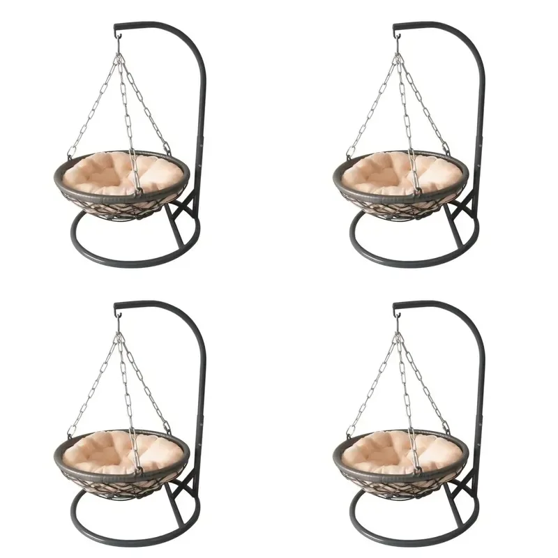 Luxury Indoor Hanging Rattan Cat Hammock Swing Fashion Pet Products