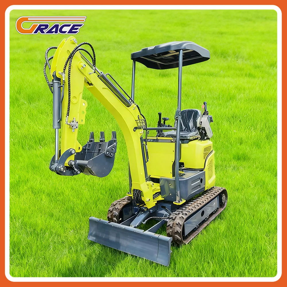 شحن مجاني 3 طن حفارة صغيرة 1 طن 2 طن كوبوتا محرك حفار حفارة صغيرة بيلي الصينية تستخدم آلة حفارة صغيرة