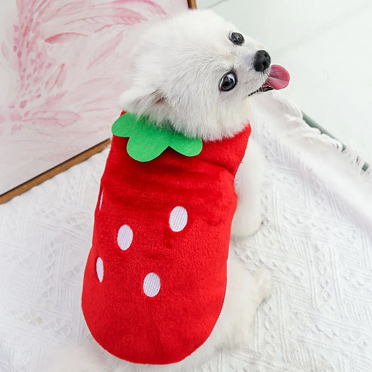 Weiche Flanell-Hundekleidung, Winterkleidung für kleine Hunde, mittelgroßer Welpenmantel, süßer warmer Haustierpullover, Katze, Chihuahua, Yorkie-Outfit, Xxs – Detail 9