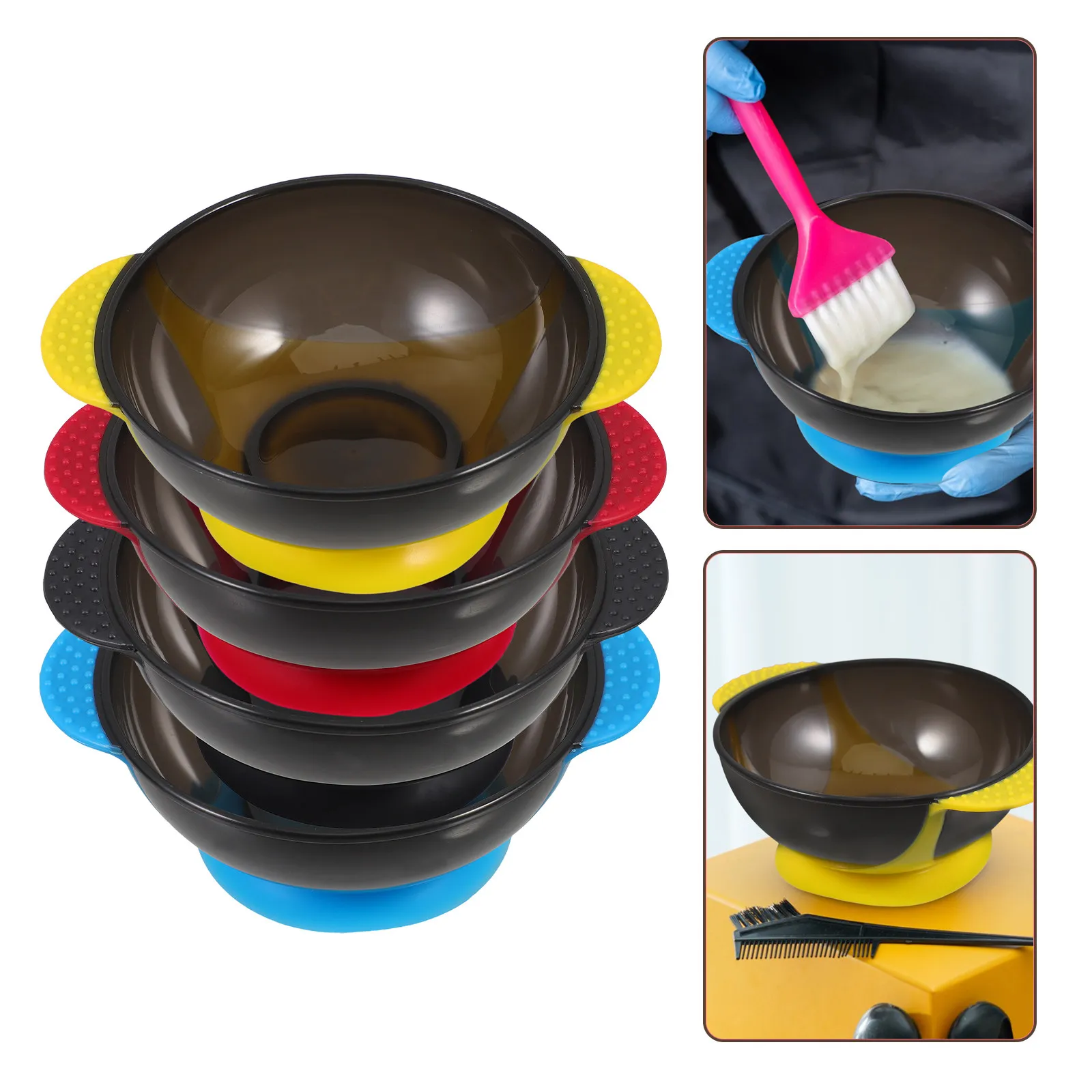 

1Pcs Hair Coloring Bowl Washable Dyeing Tool Salon Use and Personal DIY Hair Dye Kits No Hassle Tinting Solution