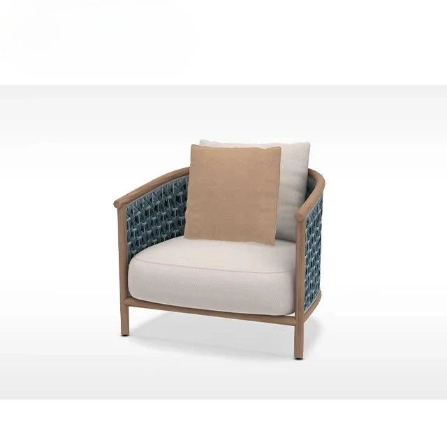 Modern Series Upscale Hotel Garden Rest Area & Villa Durable Outdoor Furniture for Outdoor Lounge Armchair Set