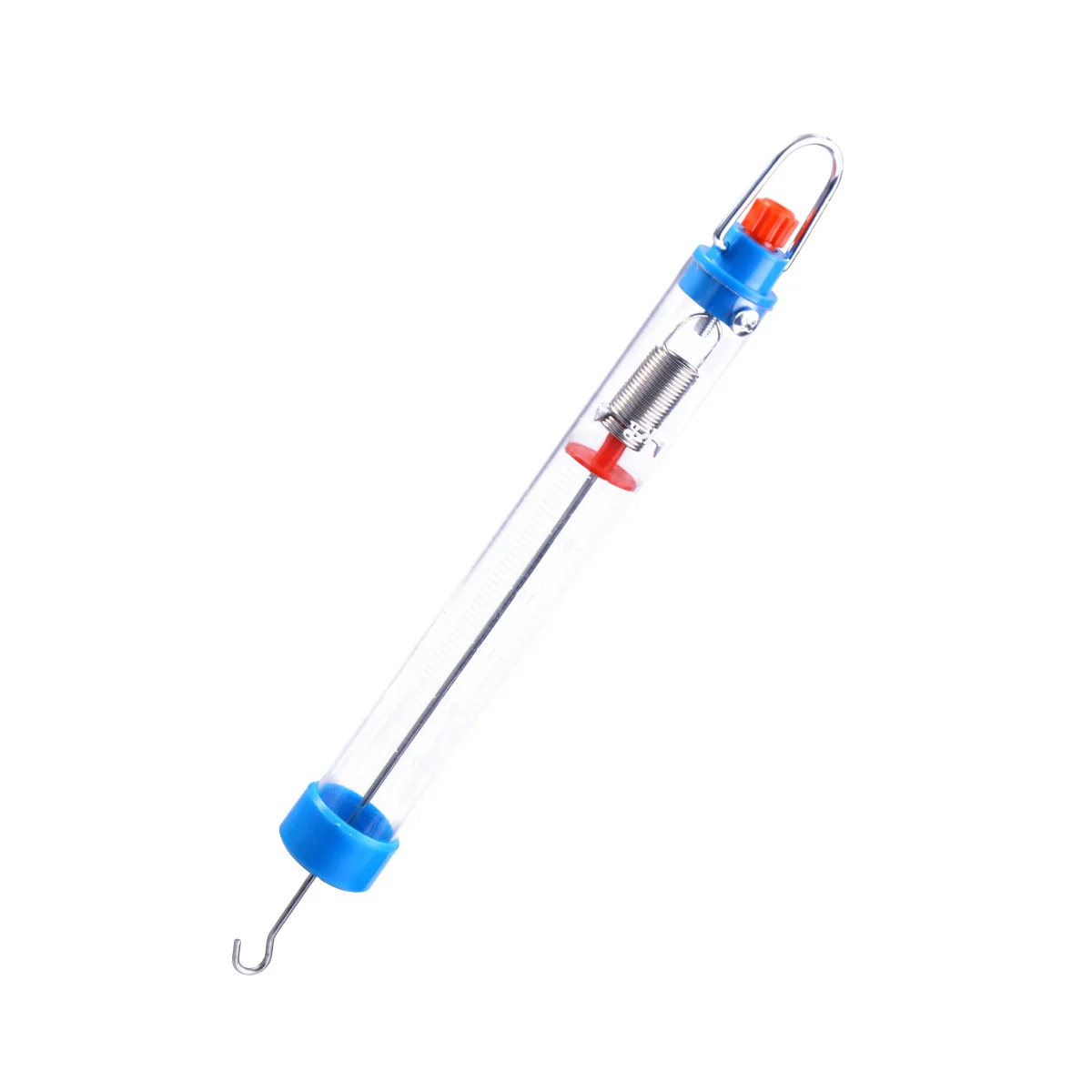 

25N/2500G Portable Spring Calibration Transparent Cylinder Mechanical Dynamometer Test Tool For Classroom Field Use