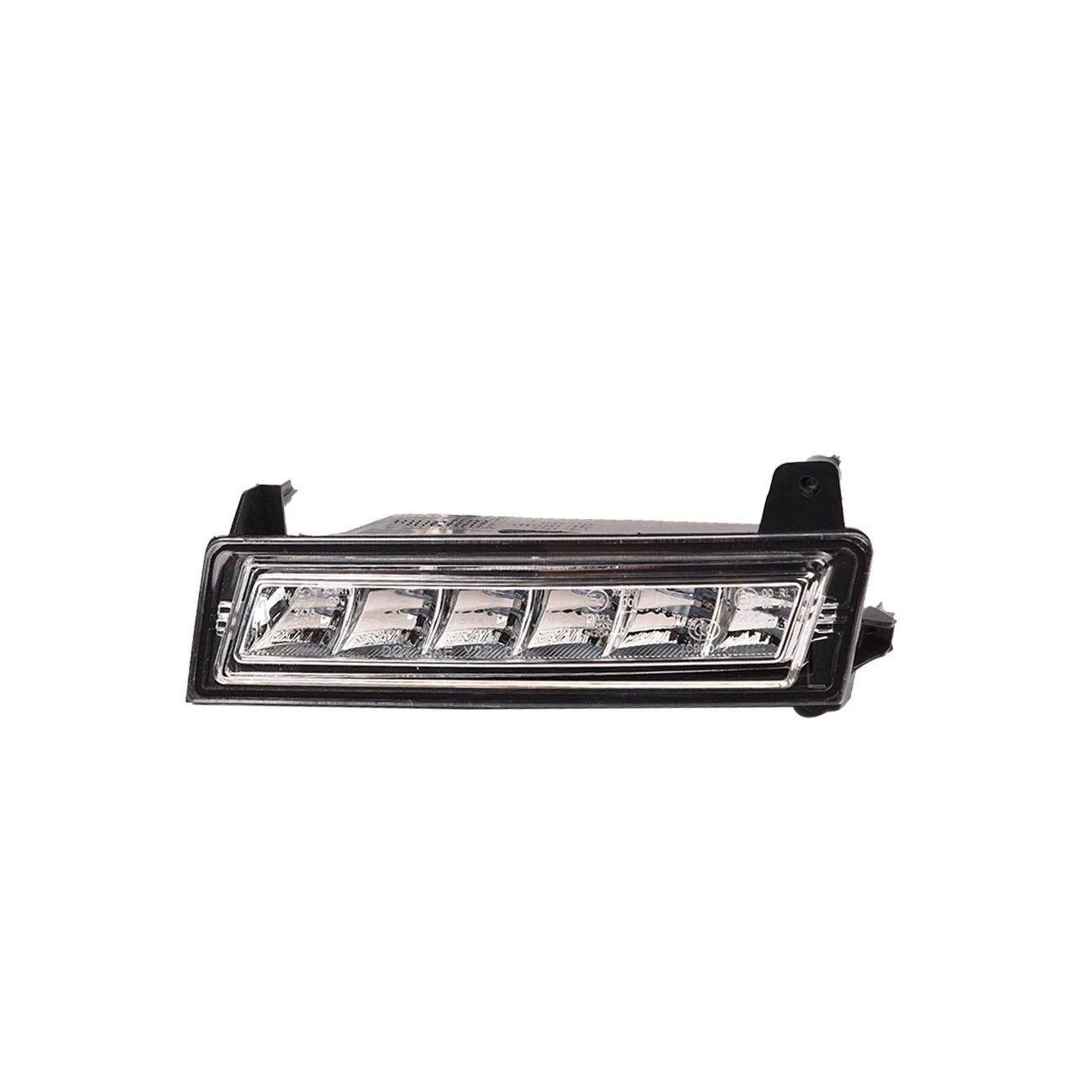 Front Bumper Light Daytime Running Lamp ABS PC Housing Easy Installation Factory Finish Paint Dust-free Finish Weather Resistant